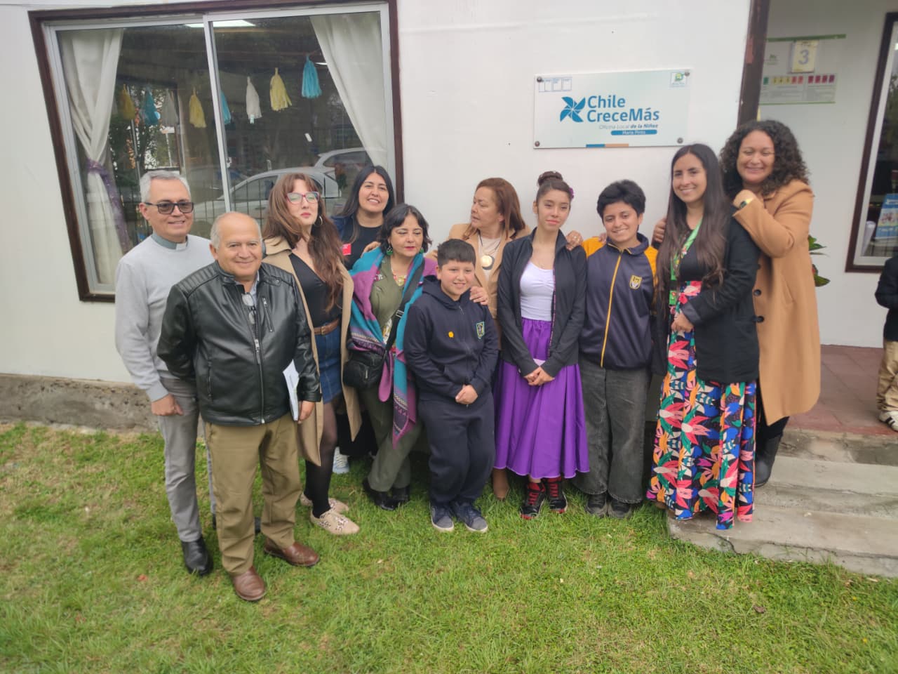 Autoridades inauguran dependencias de la Oficina Local de la Niñez en María Pinto