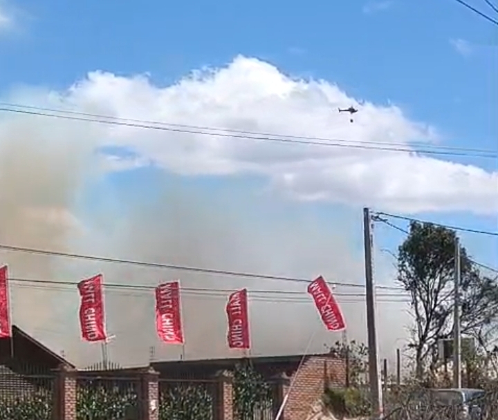 Alerta Roja: Incendio forestal El Álamo de Culiprán