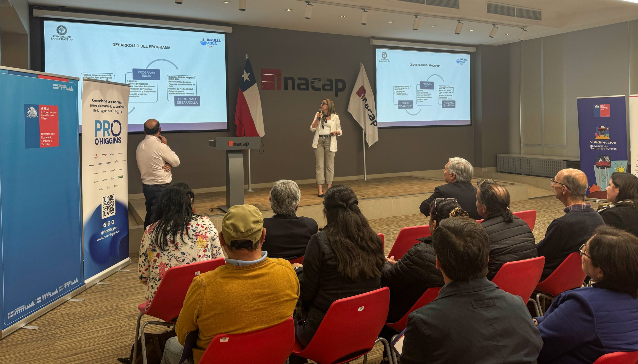 Agrosuper presenta resultados de su programa Impulsa Agua en 1er seminario regional “Servicios Sanitarios Rurales de O’Higgins”