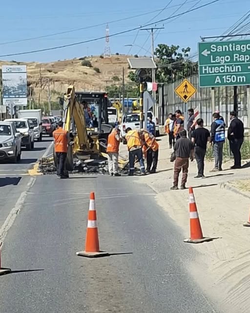 Vecinos piden explorar nuevas medidas de mitigación tras fallida instalación de “lomo de toro” en Huilco Bajo