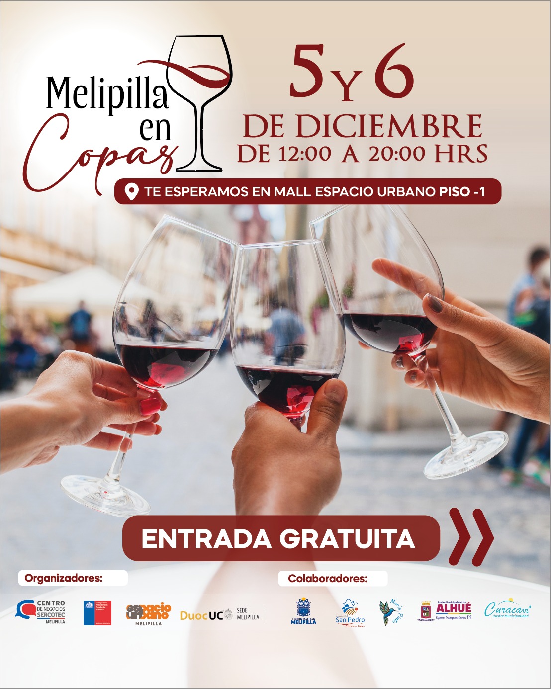 “Melipilla en Copas”: la fiesta del vino que vuelve este fin de semana con su segunda versión