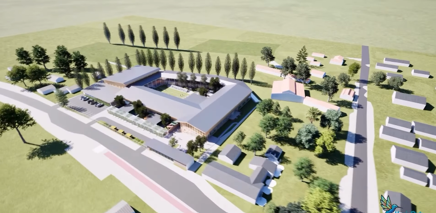 Avanza proyecto de reposición de la Escuela F-732 Chorombo Alto en María Pinto