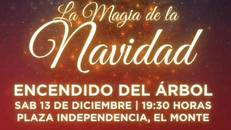El Monte se prepara para vivir la magia del Encendido de Luces Navideñas en Plaza Independencia