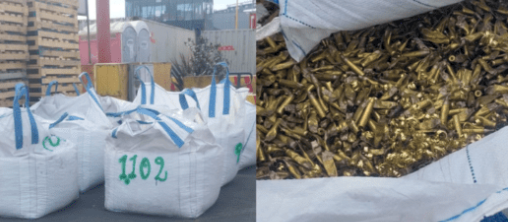 Fiscalía de Valparaíso inicia investigación tras el hallazgo de 2 toneladas de casquillos y vainillas en San Antonio