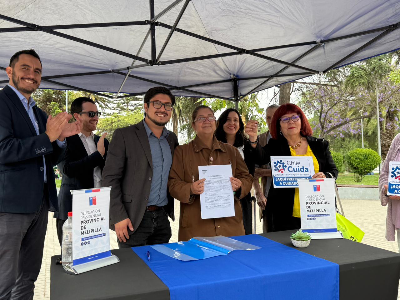 Red Comunal de Discapacidad de Melipilla obtiene espacio propio tras firma de comodato con Delegación Provincial