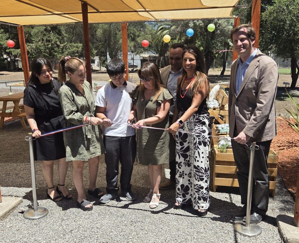 Liceo Bicentenario Politécnico inauguró su oasis de aprendizaje