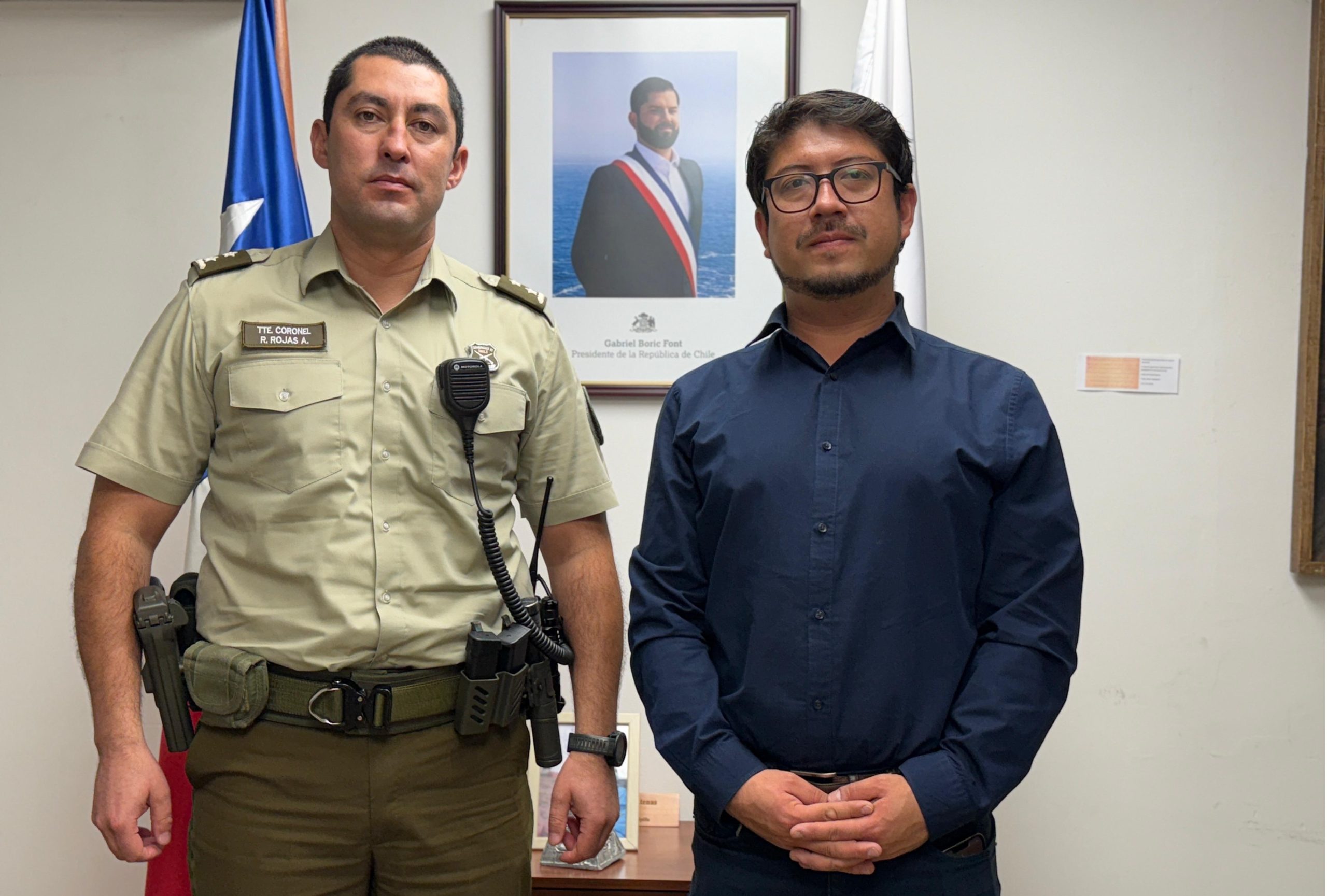 Delegación Provincial y Carabineros planifican despliegue preventivo de seguridad para fin de año y temporada estival