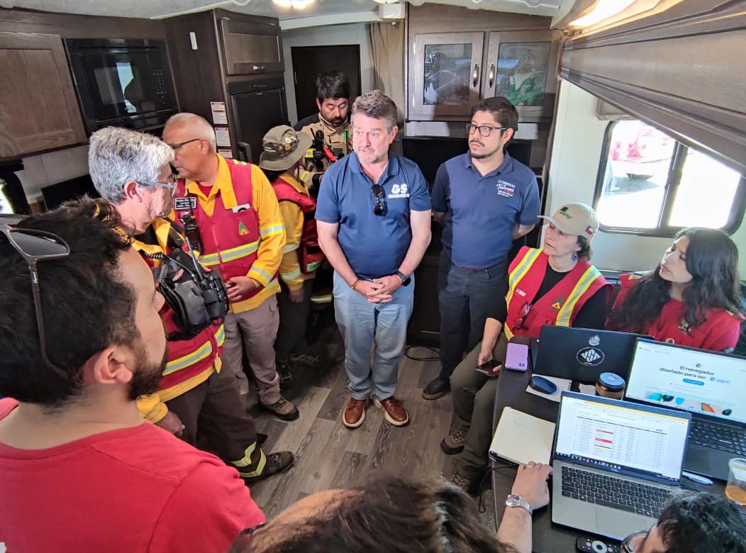 Gobernador Orrego por incendio en San Pedro: “es el más grande de lo que va del año en esta nueva temporada”