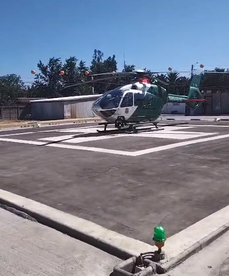 Reinauguran helipuerto del Hospital de Talagante tras años de inhabilitación