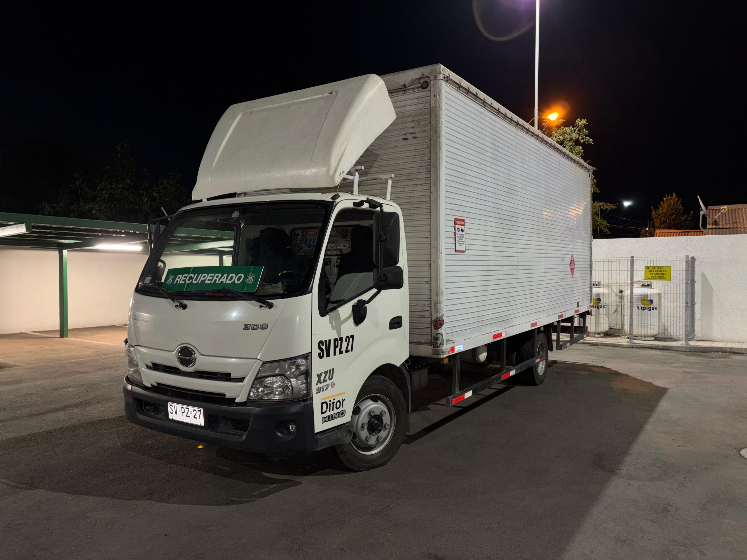 En tiempo récord: Carabineros de Malloco recupera camión robado con millonaria carga