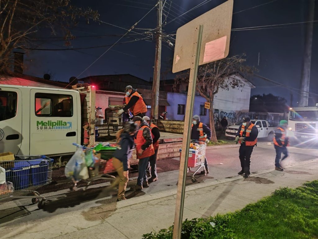 Municipalidad de Melipilla realiza nuevos operativos en puntos críticos por comercio informal