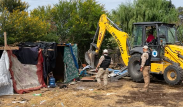 Municipalidad de Talagante elimina rucos en Villa Los Presidentes