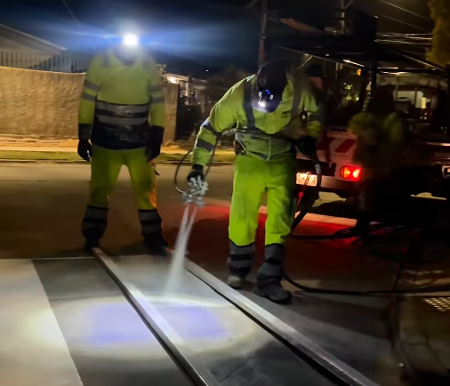 Municipalidad de Melipilla refuerza trabajos viales en febrero