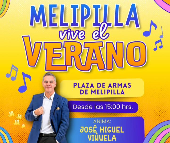 “Melipilla vive el verano” llega con todo este 20 y 21 de febrero