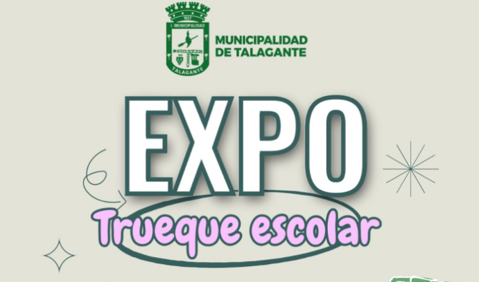 Talagante realiza Expo Trueque Escolar para apoyar a familias en regreso a clases