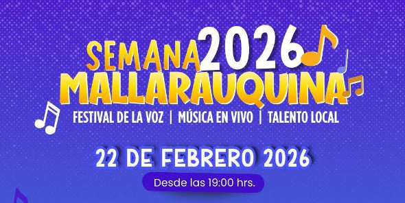 Todo listo para que mañana comience una nueva semana mallarauquina