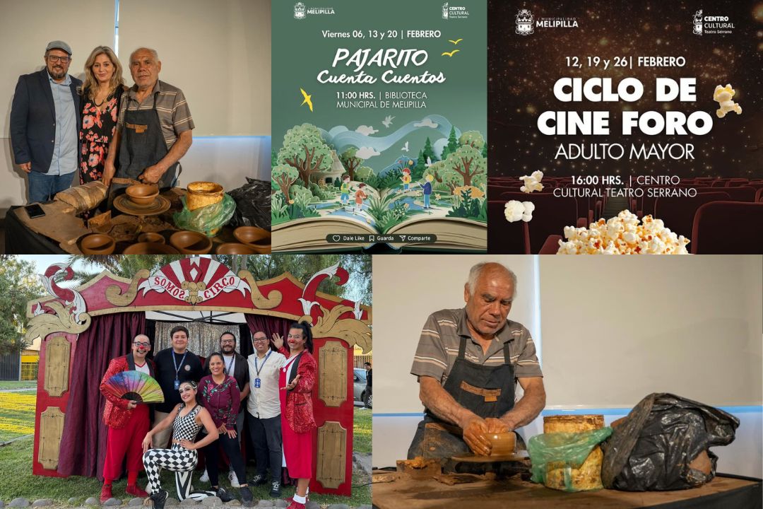 Municipalidad invita a serie de eventos en Teatro Serrano