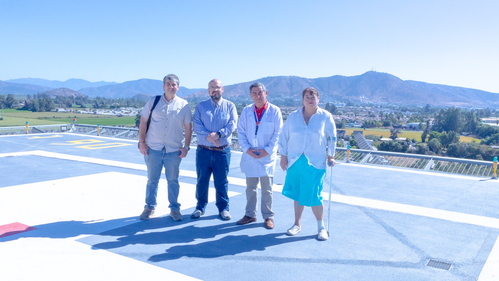 Diputado electo Diego Vergara recorre el nuevo Hospital de Melipilla