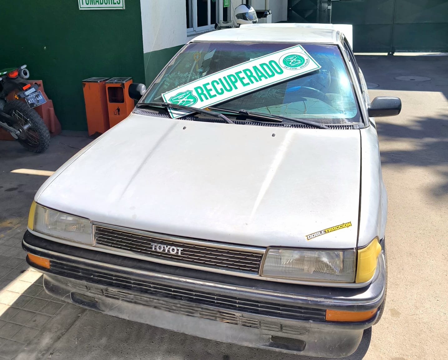 Detenidos por receptación de vehículo